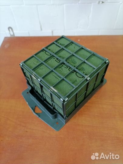 Флористическая губка оазис с поддонами набором