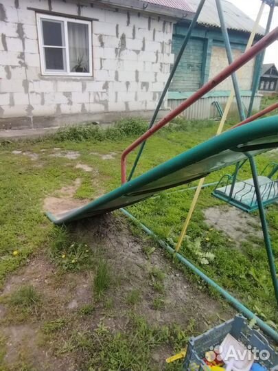 Детская горка уличная