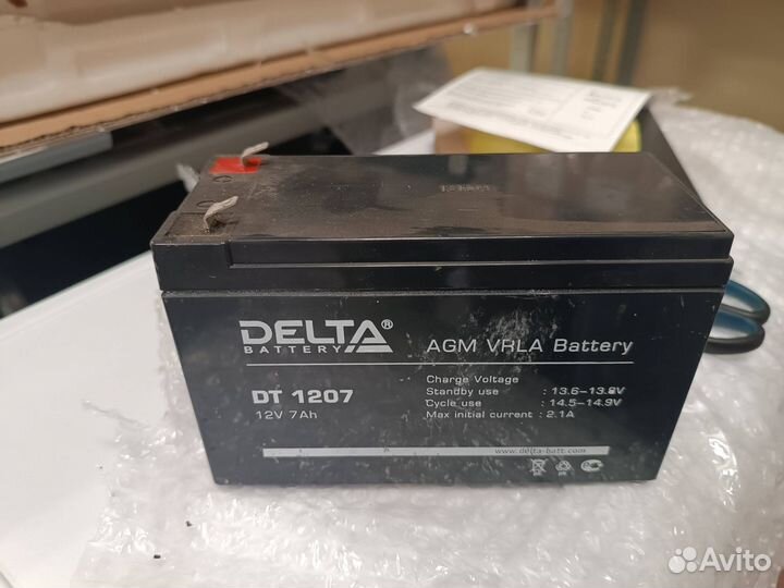 Аккумулятор Delta 1207