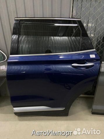 Дверь задняя левая Hyundai Santa Fe