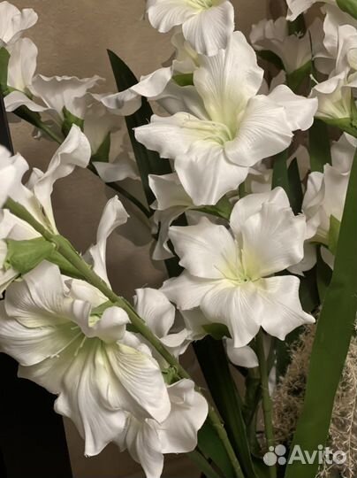 Гиппиаструм искусственный цветы для интерьера