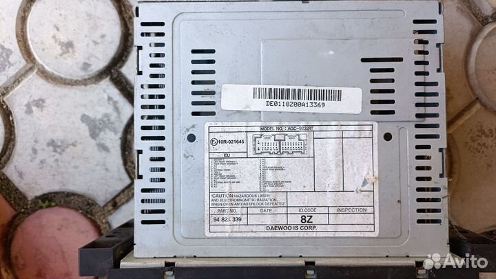 Магнитола Шевроле Авео т250