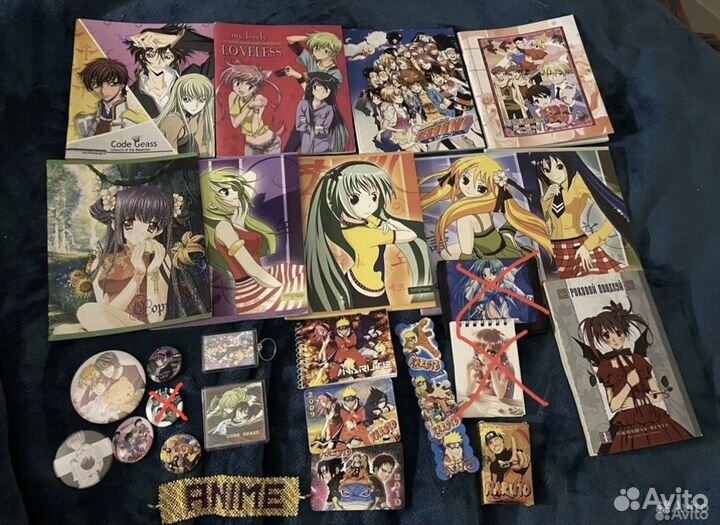 Коллекция аниме вещей