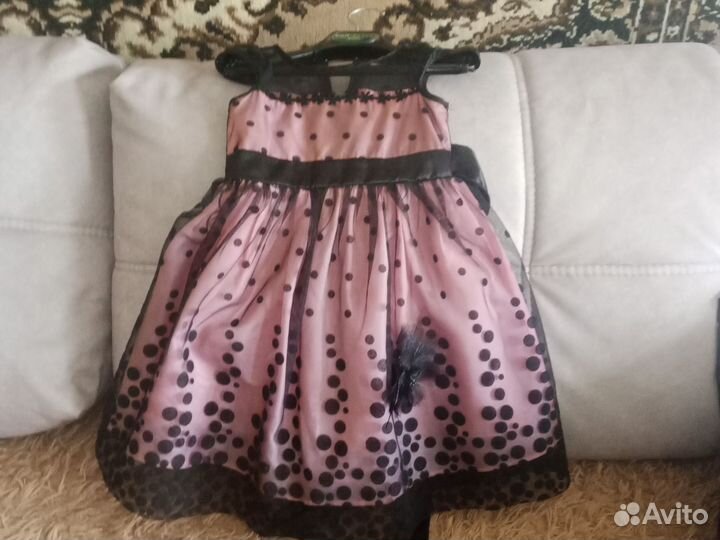 Детское нарядное платье 92