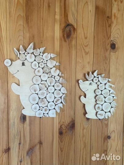 Панно из можжевельника