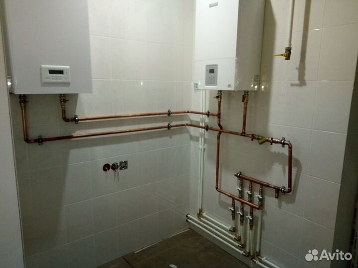 Услуги сантехника отопление