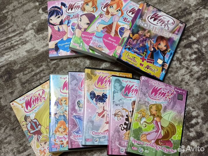 Коллекция cd дисков Клуб Винкс Школа волшебниц