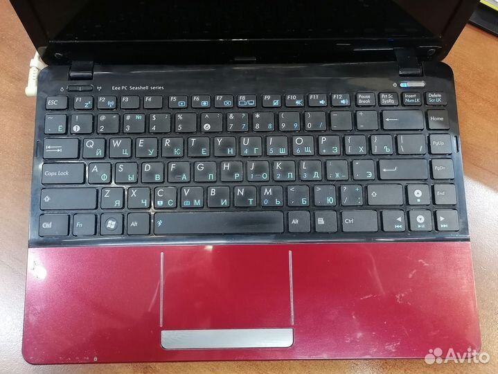 Нетбук asus eee pc 1215 красный
