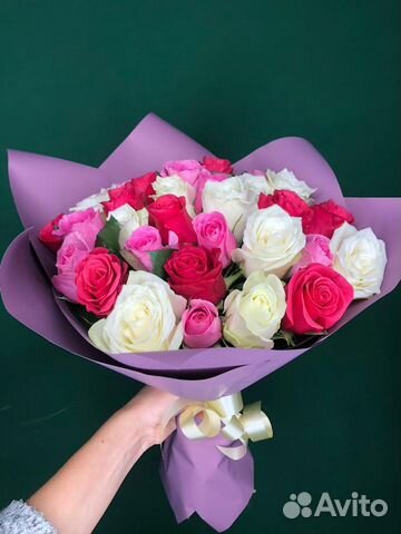 Букет из роз, 25 шт с доставкой в Севастополе