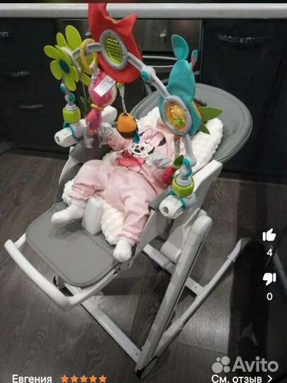 Стульчик для кормления -шезлонг Tommy