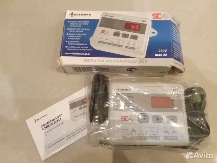 Buderman sc4 контроллер скорости