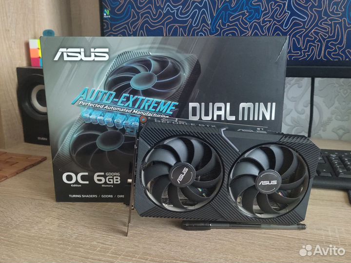 Видеокарта asus gtx 1660 super 6gb