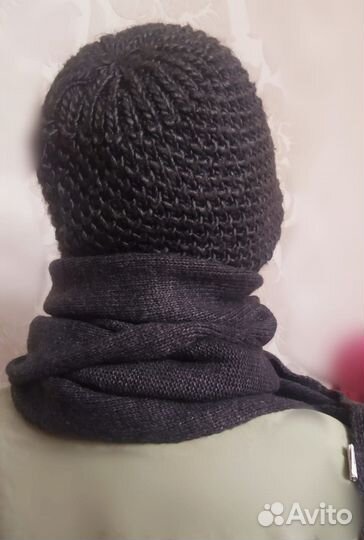 Комплект шарф+шапка
