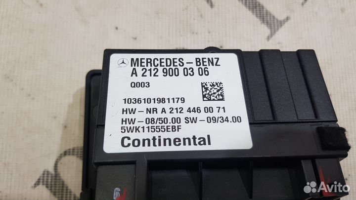 Блок управления топливным насосом на Mercedes-Benz