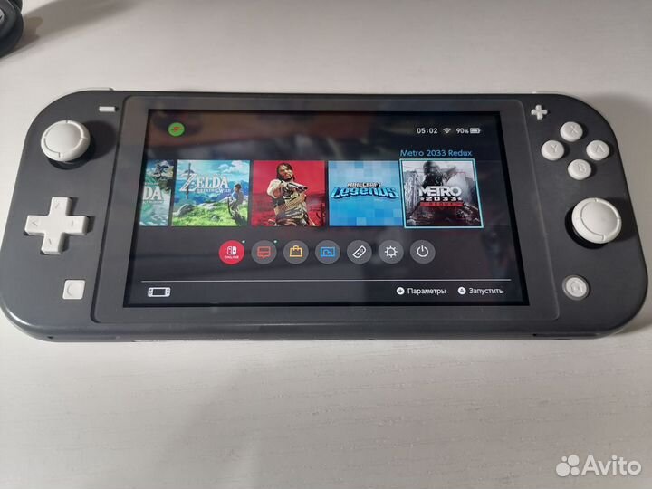 Прошитый Nintendo Switch lite 160Gb/Много Игр