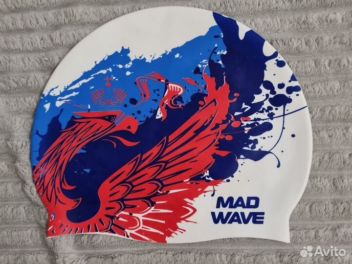 Шапочка для плавания mad wave. Arena