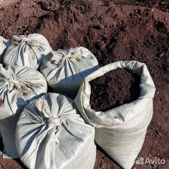 Торф в мешках