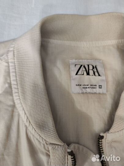 Новая катоновая куртка Zara