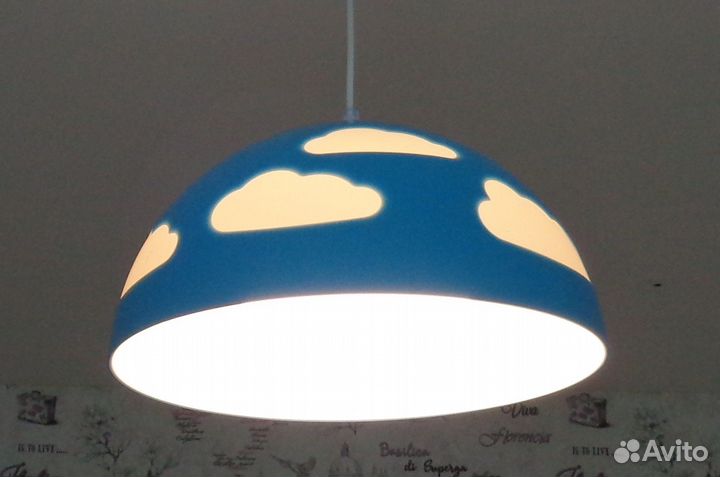 Лампа потолочная скойг IKEA (люстра для детской)