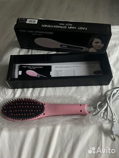 Расческа выпрямитель fast hair straightener