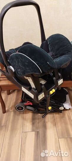 Детское автолюлька Recaro с базой isofix