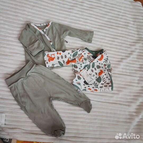 Комплект распашонка ползунки