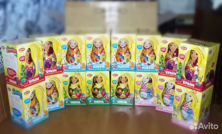 Новогодняя матрешка Lipton