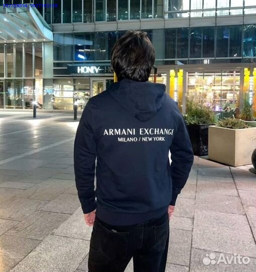 Худи Armani Exchange Milano New York (Арт.28534)