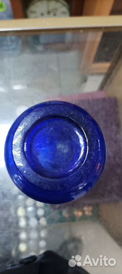 Ваза цветное стекло СССР