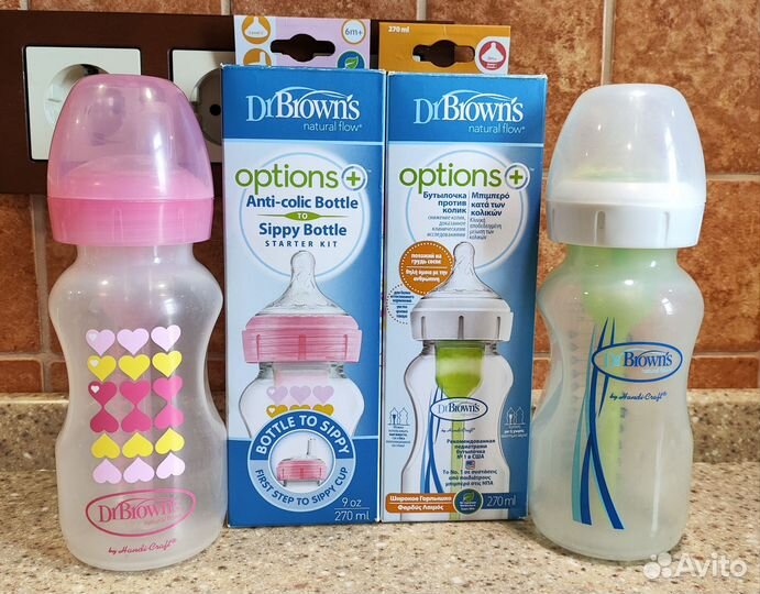 Бутылочки для кормления dr browns