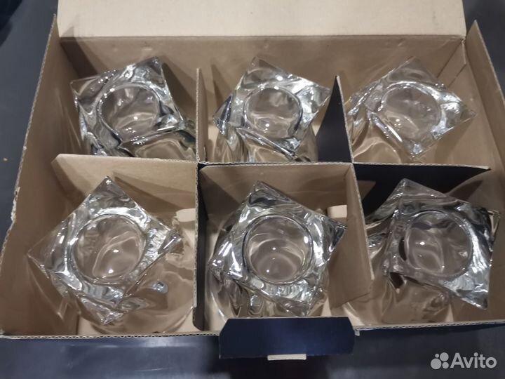 Набор Bohemia Crystal Quadro 6 штук