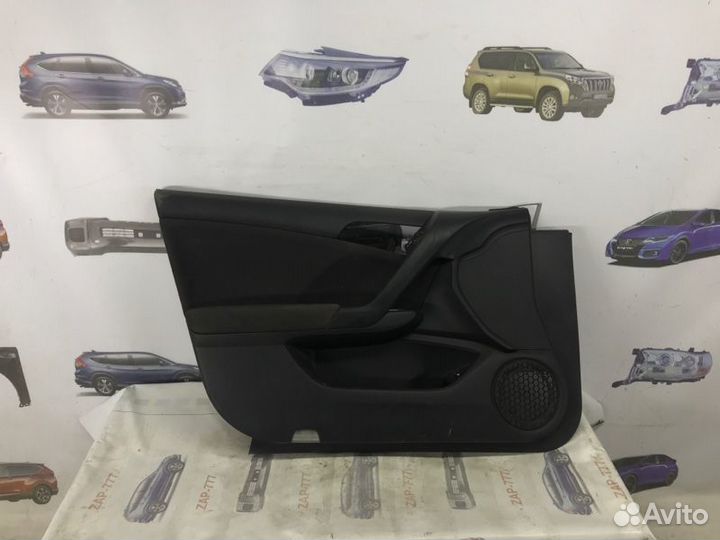 Обшивка двери передняя левая Honda Accord 8
