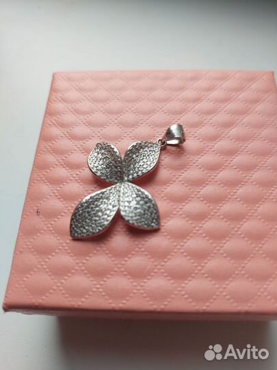 Кулон серебро