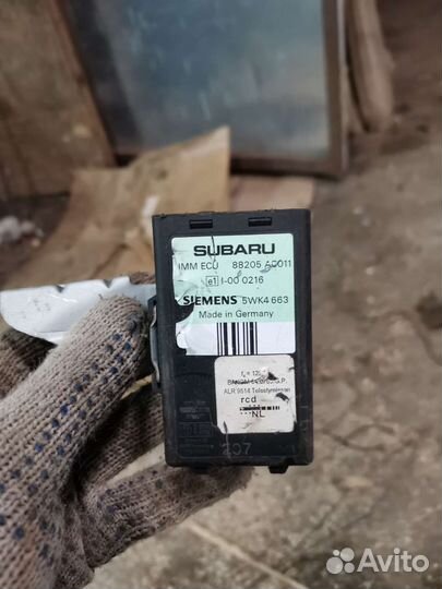 Блок управления иммобилайзера subaru Forester SF5