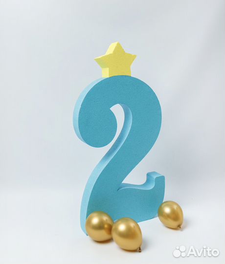 Цифра 2,3,4 фотозона для фотосессии дня рождения