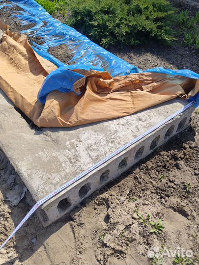 Плита пустотелая жби