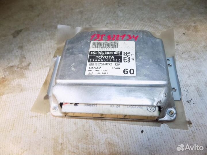 Блок управления двигателем Corolla E12 2001-2006