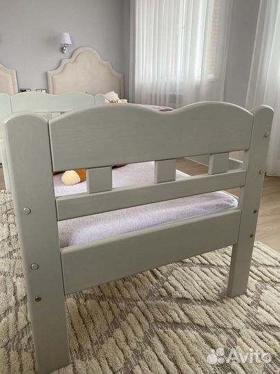 Детская кровать из бука