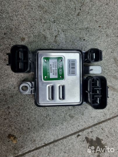 Лок управления вентилятором радиатора