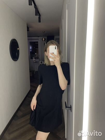 Платье zara s черное