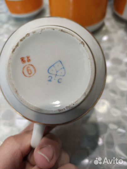 Чайные пары и сахарница юфз