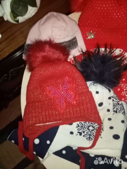 Шапочки на девочку