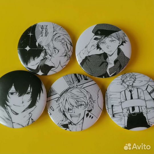 Значки с аниме