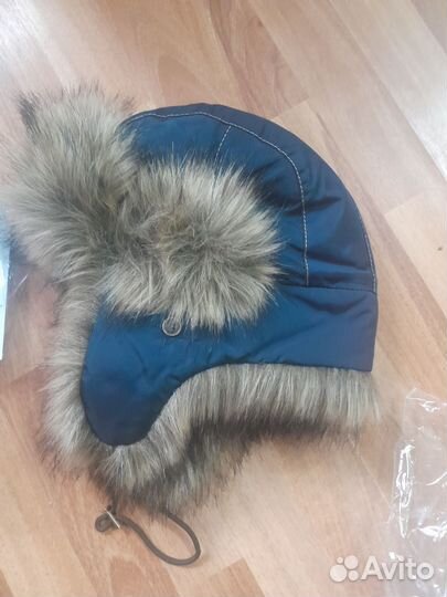 Мужская зимняя шапка ушанка. Размер 59. Новая