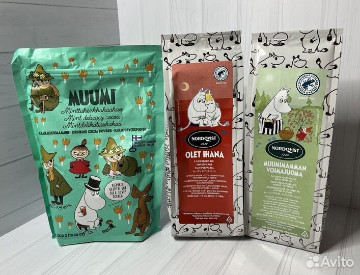 Чай и какао с Муми-троллями Moomin
