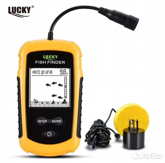 Эхолот Lucky Fish Finder FF1108-1, новый