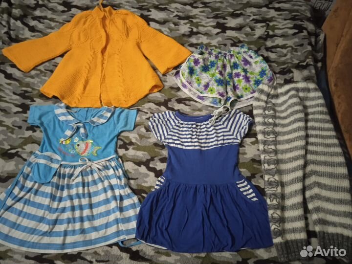 Пакетом на девочку 4-6 лет