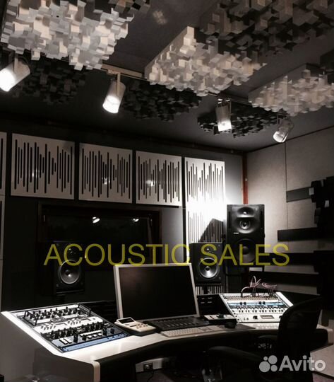 Акустические панели (звукопоглощающие) басовые