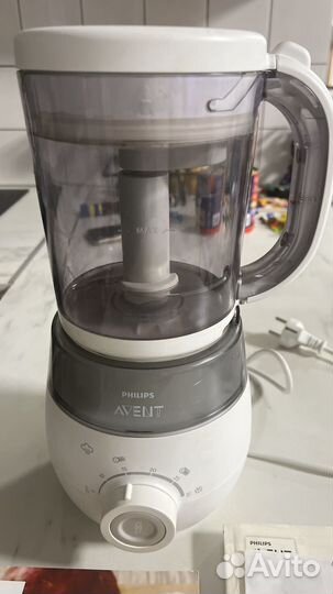 Пароварка блендер philips avent 4 в 1