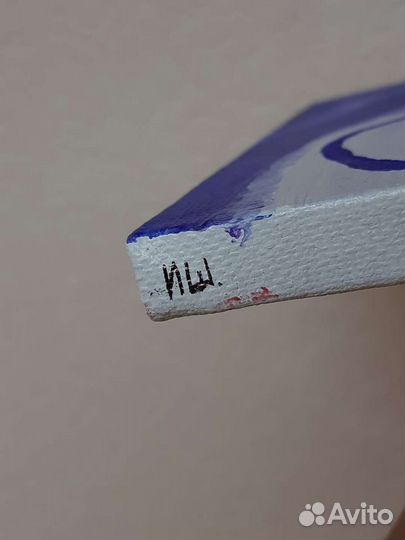 Картина акрилом на холсте